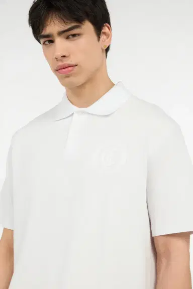 Roberto Cavalli Polo With JC Monogram Embroidery | Thumbnail 5