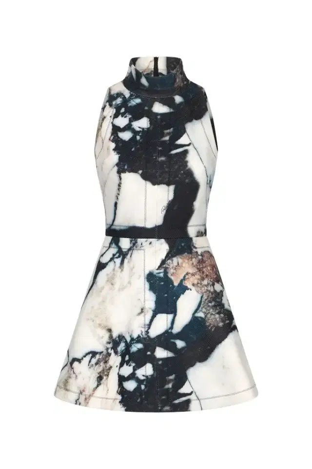 Roberto Cavalli Mini dress with Marble print