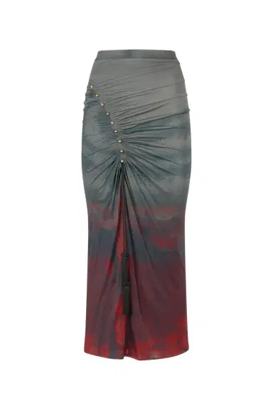 Roberto Cavalli Mottled-Effect Midi Skirt | Thumbnail 1