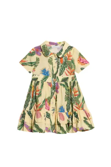 Roberto Cavalli Tropicana Print Dress | Thumbnail 1 Roberto Cavalli Tropicana Print Dress | Thumbnail 1