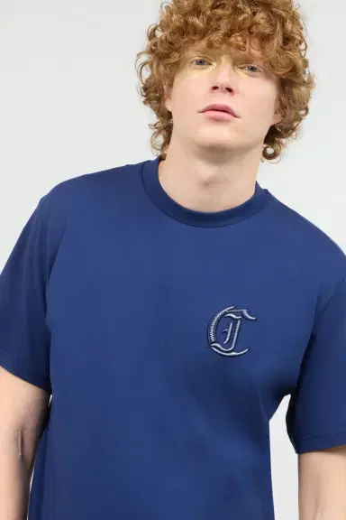 Roberto Cavalli T-Shirt With Monogram On Chest | Thumbnail 4