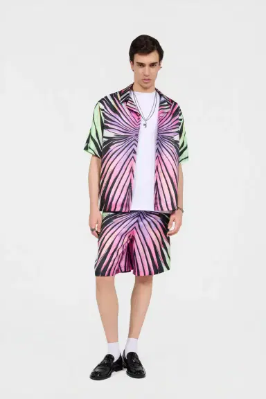 Roberto Cavalli Ray Of Paradise Print Shorts | Thumbnail 6 Roberto Cavalli Ray Of Paradise Print Shorts | Thumbnail 6