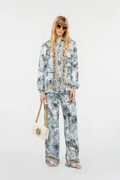Roberto Cavalli Shirt With Python And Jungle Print | Thumbnail 7
