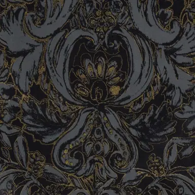 Roberto Cavalli Ornamental Black Silk Kimono Dress | Thumbnail 4 Roberto Cavalli Ornamental Black Silk Kimono Dress | Thumbnail 4