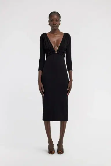 Roberto Cavalli Dress with Gold Detail | Thumbnail 2