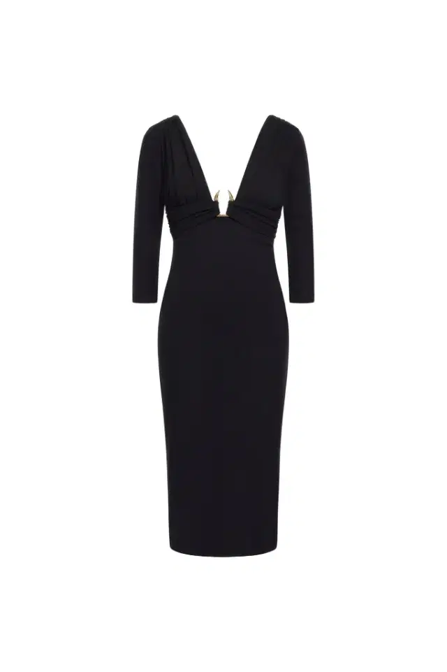 Roberto Cavalli Dress with Gold Detail