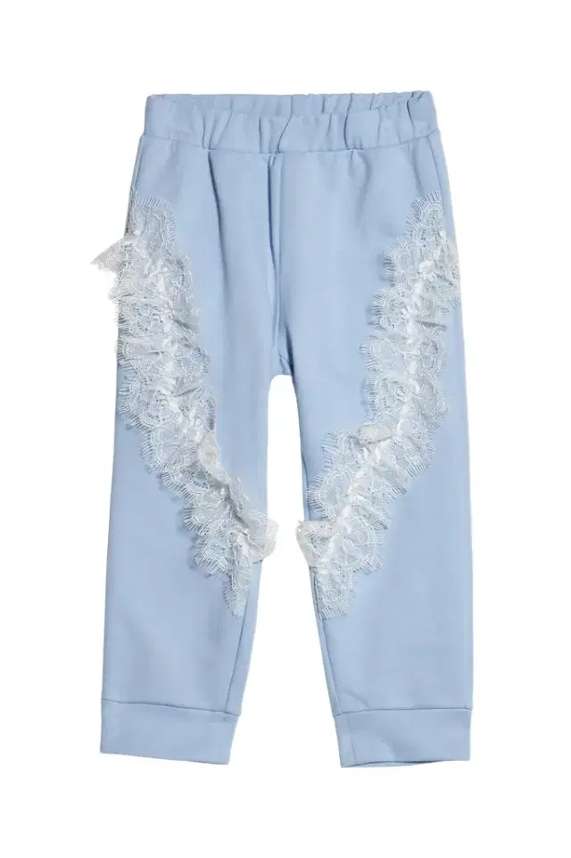 Roberto Cavalli Sports Pants With Lace Ruches
