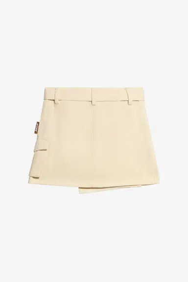 Roberto Cavalli Beige Cotton Miniskirt | Thumbnail 2 Roberto Cavalli Beige Cotton Miniskirt | Thumbnail 2