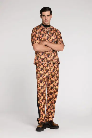 Roberto Cavalli Graphic-Print Cotton T-Shirt | Thumbnail 2