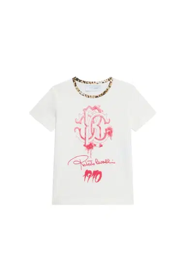 Roberto Cavalli Cotton T-shirt with print | Thumbnail 1