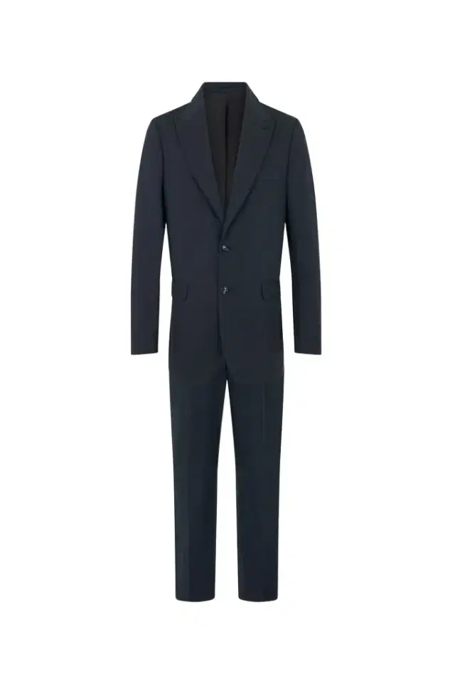 Roberto Cavalli Blue Cotton and Linen Suit