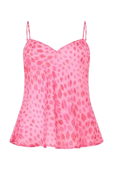 Roberto Cavalli The Jaguar Kiss Print Top | Thumbnail 1 Roberto Cavalli The Jaguar Kiss Print Top | Thumbnail 1