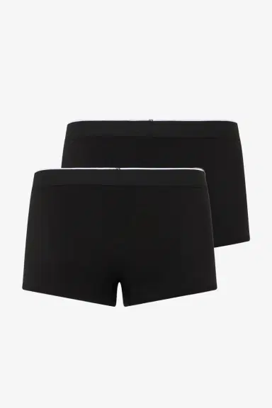 Roberto Cavalli Black Cotton Boxer Shorts Bi-Pack | Thumbnail 3 Roberto Cavalli Black Cotton Boxer Shorts Bi-Pack | Thumbnail 3