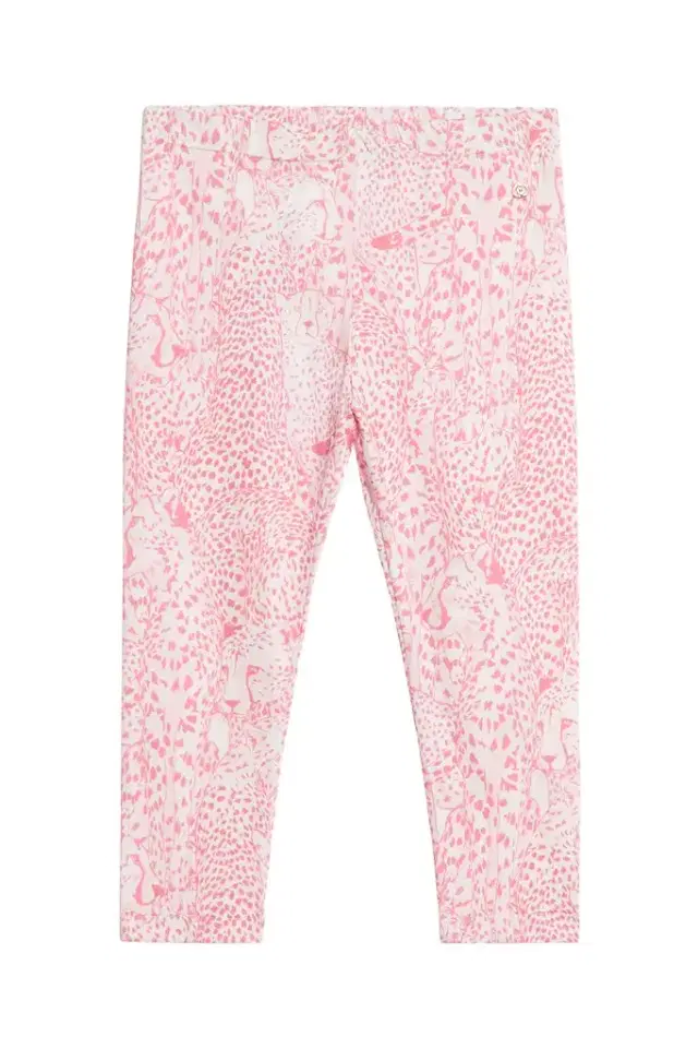Roberto Cavalli Cheetah-Print Sports Pants