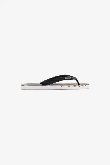 Roberto Cavalli Ray of Gold Print Rubber Flip-Flops | Thumbnail 2