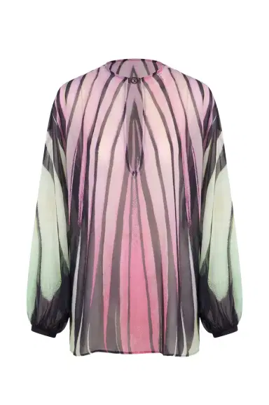 Roberto Cavalli Ray Of Paradise Print Kaftan | Thumbnail 1 Roberto Cavalli Ray Of Paradise Print Kaftan | Thumbnail 1