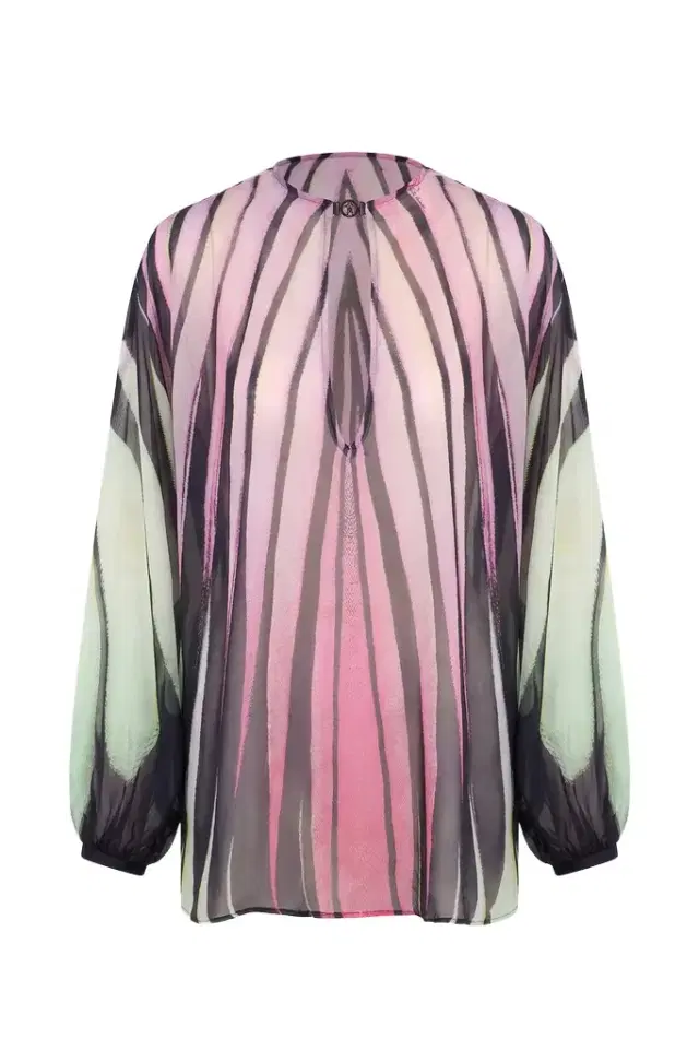 Roberto Cavalli Ray Of Paradise Print Kaftan