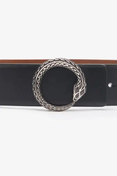 Roberto Cavalli Belt With Snake Buckle | Thumbnail 3