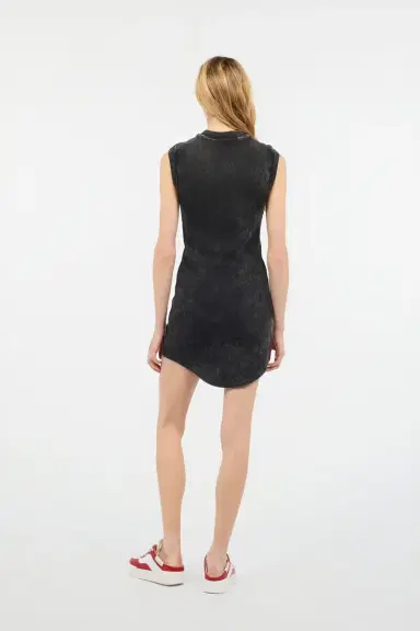 Roberto Cavalli Rib-Knit Mini Dress With JC Monogram | Thumbnail 3