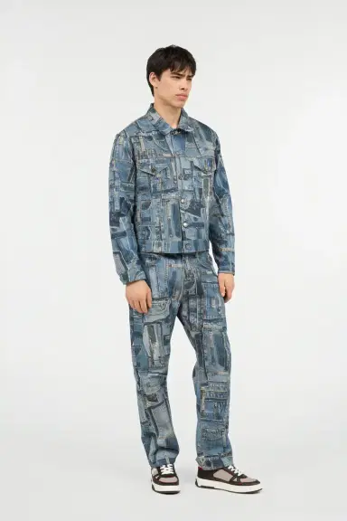 Roberto Cavalli Capsule Collection Patchwork Denim Jacket | Thumbnail 2