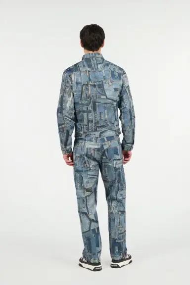 Roberto Cavalli Capsule Collection Patchwork Denim Jacket | Thumbnail 3