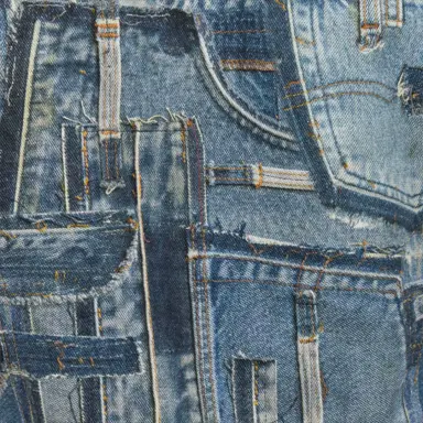 Roberto Cavalli Capsule Collection Patchwork Denim Jacket | Thumbnail 4