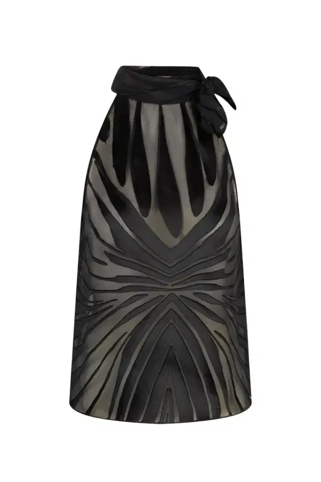 Roberto Cavalli Top With Ray Devoré Print