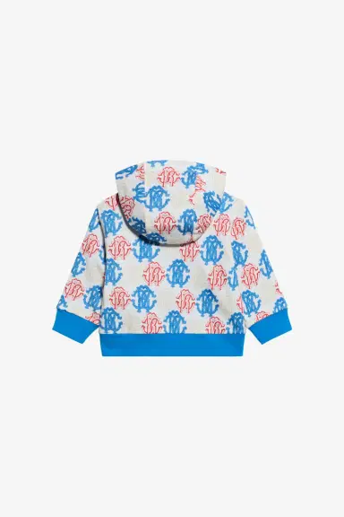 Roberto Cavalli Cotton Sweatshirt with Monogram Print | Thumbnail 2 Roberto Cavalli Cotton Sweatshirt with Monogram Print | Thumbnail 2