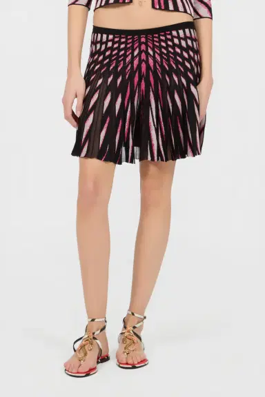 Roberto Cavalli Ray Of Paradise Print Mini Skirt | Thumbnail 2 Roberto Cavalli Ray Of Paradise Print Mini Skirt | Thumbnail 2
