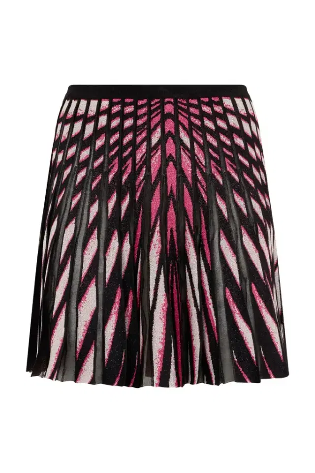 Ray Of Paradise Print Mini Skirt