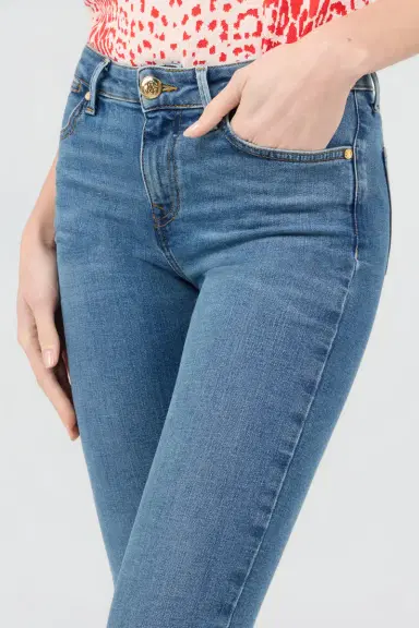 Roberto Cavalli Blue Slim Fit Jeans | Thumbnail 4 Roberto Cavalli Blue Slim Fit Jeans | Thumbnail 4
