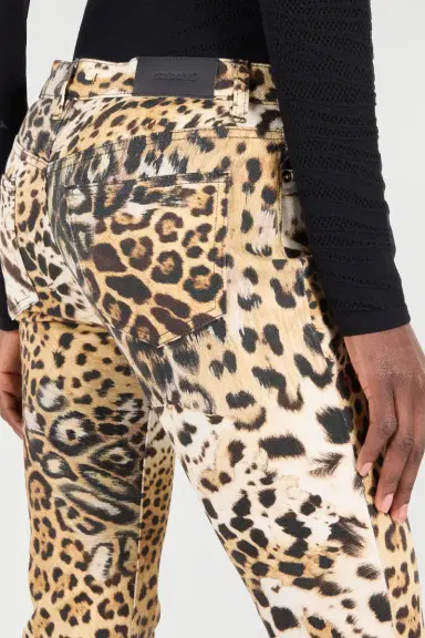 Roberto Cavalli Pants With Jaguar Skin Print | Thumbnail 6