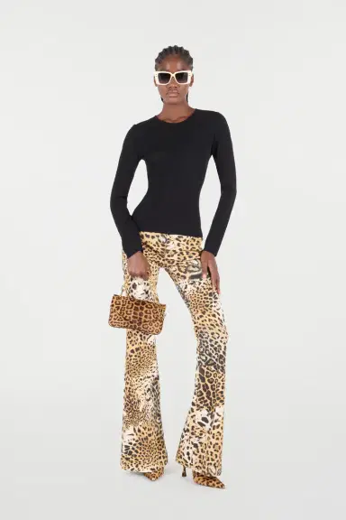 Roberto Cavalli Pants With Jaguar Skin Print | Thumbnail 7