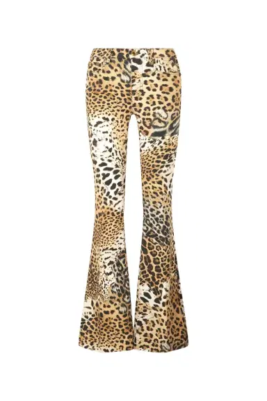 Roberto Cavalli Pants With Jaguar Skin Print | Thumbnail 1