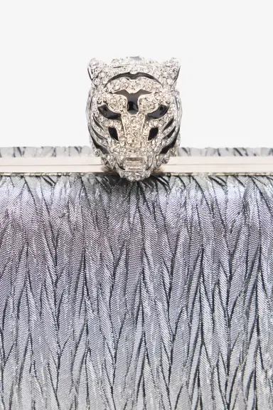 Roberto Cavalli Clutch with tiger fastening | Thumbnail 4