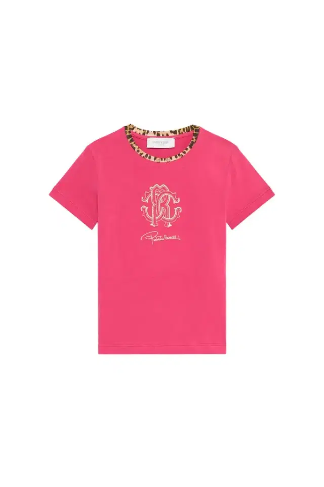 Roberto Cavalli Cotton logo t-shirt
