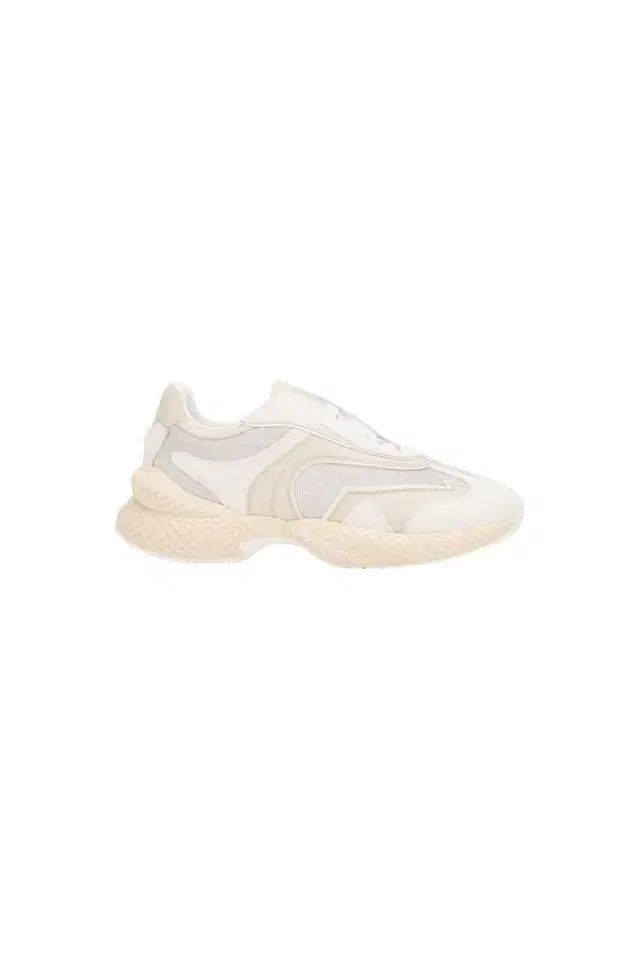 Roberto Cavalli White Leather Chunky Sneakers