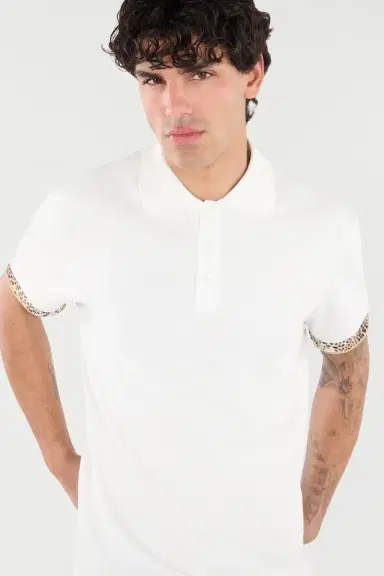Roberto Cavalli Polo With Jaguar Skin Details | Thumbnail 5