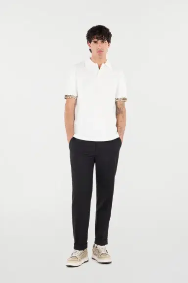 Roberto Cavalli Polo With Jaguar Skin Details | Thumbnail 7