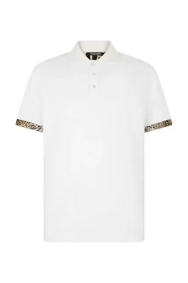 Roberto Cavalli Polo With Jaguar Skin Details | Thumbnail 1