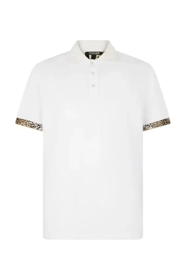 Polo With Jaguar Skin Details