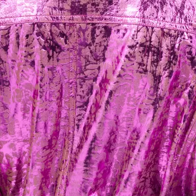 Roberto Cavalli Laminated Metallic-Effect Trench Coat | Thumbnail 4