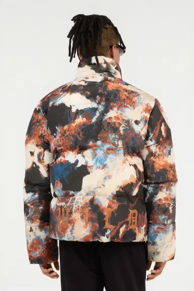 Roberto Cavalli Reversible Tiger Camu Print Puffer Jacket | Thumbnail 3 Roberto Cavalli Reversible Tiger Camu Print Puffer Jacket | Thumbnail 3