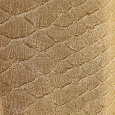 Roberto Cavalli Beige Gold Midi Dress with Serpentine Print | Thumbnail 4