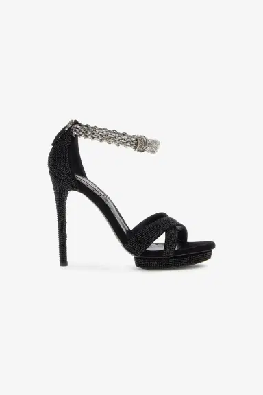 Roberto Cavalli Panther-head high-heel sandals | Thumbnail 2