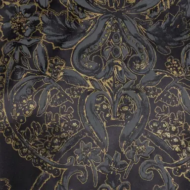 Roberto Cavalli Ornamental Black Print Dress | Thumbnail 4 Roberto Cavalli Ornamental Black Print Dress | Thumbnail 4