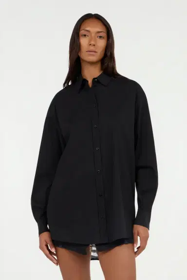 Roberto Cavalli Long-sleeve solid color shirt | Thumbnail 2