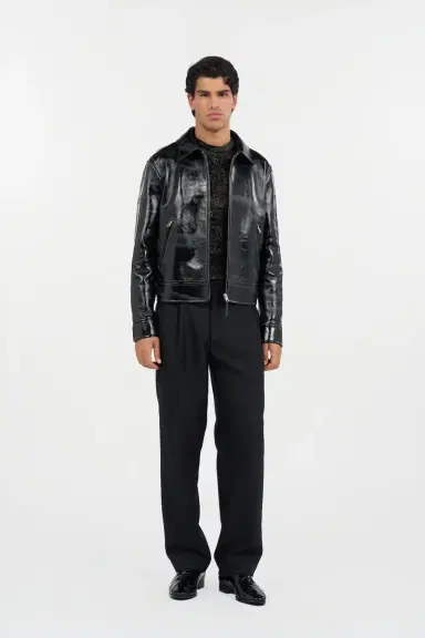 Roberto Cavalli Leather Jacket | Thumbnail 7