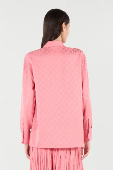 Roberto Cavalli Shirt-Blend Shirt With Mirror Snake Monogram Print | Thumbnail 3 Roberto Cavalli Shirt-Blend Shirt With Mirror Snake Monogram Print | Thumbnail 3