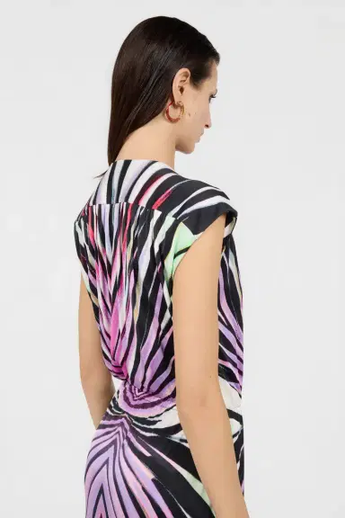 Roberto Cavalli Ray Of Paradise Print Maxi Dress | Thumbnail 5 Roberto Cavalli Ray Of Paradise Print Maxi Dress | Thumbnail 5